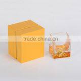 10 OZ Barware Tumbler Business Gift Square Whiskey Glass thumbnail-5