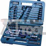 2015 New Item 78PC 1/4"+1/2" DR.Socket Wrench Set
