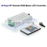 20 Keys RF Remote RGB Music Led Controller thumbnail-3