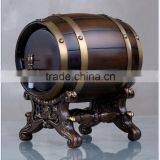 1.5L 3L 5L Wooden Wine Barrel Wine Holder thumbnail-1