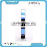 Adjustable 7-Layer Office File Wire Shelving Rack thumbnail-3