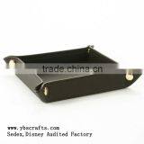 Factory Direct Hot New Products for 2015 China Wholesale Leather Tray