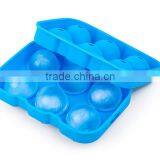Food Grade Silicone Ice Ball Mold 6 Cavities Ice Cube Tray thumbnail-2