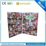 Customed 7 Inch LCD Screen Video Promotion Brochure / Video Greeting Card