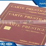 High quality free design SLE4442&SLE4428 contact smart chip card from alibaba manufacturer