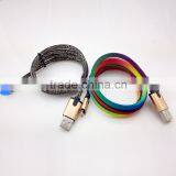 Premium Quality USB 2.0 Shoelace LED Light Charger Cable for Chargers thumbnail-3