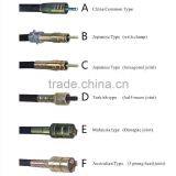 Australian Type 38mm,6mtrs Concrete Vibrator Shaft (3 Prong Head Joint) thumbnail-1