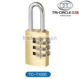 High Quality Yantai Tri-Circle Brass Combination Padlock TC-T1020 thumbnail-1