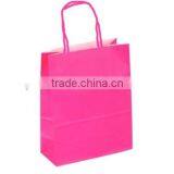 Recyclable Bright Paper Party Bags Gift Kraft Paper Shopping Bag thumbnail-1