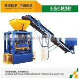QT4-24 Lightweight Hollow Block Machine With Concrete Mixer