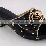 2016 New Pattern Style Design Ladies Slippers High Heel 5 cm 7 thumbnail-2