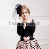 2016 Spring Autumn Kids Children Imitation Wool Faux Fur Coats For Little Girl thumbnail-4