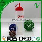 700ml Long Tin Tip Soft Sushi Soy Sauce Fish Plastic Squeeze Bottle in Shenzhen