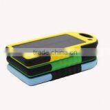 China Hot Sell Product Waterproof Mobile Phone Solar Power Bank Charger 8000mah thumbnail-2