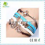 Lovely Infinity Friendship Bracelet Love Bracelet , Handmade Braid Friendship Bracelet Gift thumbnail-1