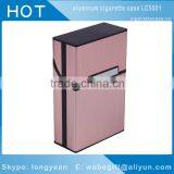 Light Aluminum Cigar Cigarette Case Tobacco Holder Pocket Box Storage Container thumbnail-6