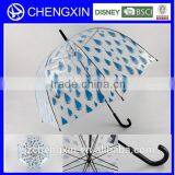 Palstic Poe Material Umbrella Transparent