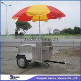 2015 JX-HS120D Professional Stainless Steel Outdoor Mobile Steaming Hot Dog Trailer thumbnail-1