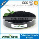 Free Sample Organic Fertilizer Potassium Humate Super Powder With High Solubility Potassium Humate thumbnail-1