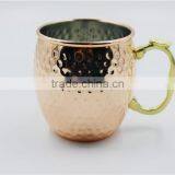 Decorative Big Size Bronze Beer Mug Soccer Drinking Mug thumbnail-1