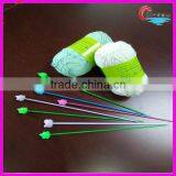 Animal Head Aluminum Knitting Needles