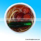 Set of 3 Chinese Traditional Food Model Refrigerator Magnet, Meatball Pasta thumbnail-1