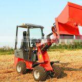 Everun ER06 Futter Agricultural Farm Maschine Front End Hydrostatik Mini Radlader/Hoflader Mit CE/Euro 3 Norm thumbnail-1