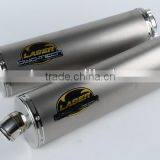 For SUZUKI GSX1300R HAYABUSA 1999- SM Motorcycle Exhaust Pipe LASER Duo-Tech Bolt-on Mufflerset