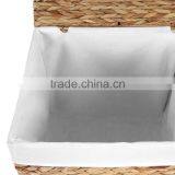 Environmetal Natural Water Hyacinth Woven Home or Hotel Laundry Basket thumbnail-6