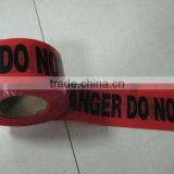Red pe Warning Tape With Printing thumbnail-1