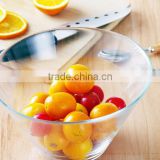 High quality glass mixing bowls with food grade / Clear glass salad bowl