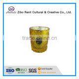 Wholesale Custom Gold Glass Candle Holder for Home Goods thumbnail-3