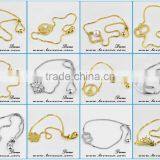 White Gold Plated Wedding Jewelry Bracelet Bridesmaid Gift Micro Pave Zircon Jewelry Bracelet thumbnail-6