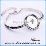 Wholesale Adjustable Interchangeable Jewelry Snap Button Bracelet thumbnail-2