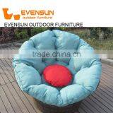 Patio Furniture Rattan Wicker Living Room Office Swivel Chair thumbnail-1