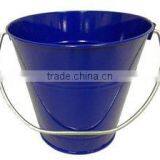 Red Metal Children Bucket With Handle thumbnail-5