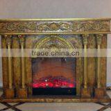 Living Room Furniture Fireplace With Wall Mirror For Interior Decoration thumbnail-6