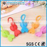 Amazon Best Selling Popular Silicone Earphone Wire Rope Coil Winder for Android Data Cable thumbnail-3