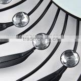 Round Shape Metal Wall Digital Clock thumbnail-3