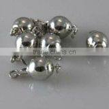 14mm 925 Silver Ball Clasp for Necklace thumbnail-1