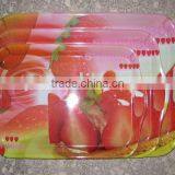3pcs Melamine Tray With Handle thumbnail-1
