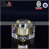 Square Shaped Empty Acrylic Cosmetic Jar 1oz thumbnail-2