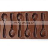 Spoon Shape Silicone Chocolate Cake Topper Candy Baking Muffin Dessert Mould thumbnail-2
