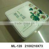 Beautiful Square Tea Packing Tin Can thumbnail-1