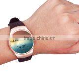2017 Luxury KW18 Bluetooth Smart Watch Round Dial Talking Watch With Heart Rate Monitor GPS Tracking Watch thumbnail-1