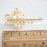 Fashion Gold Tone Bee Hairpin Side Clip Hair Accessories Hair Clip Hairpin For Women thumbnail-2