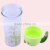 350 ML Single Wall Large Plastic Drinking Water Bottle With Lid thumbnail-3