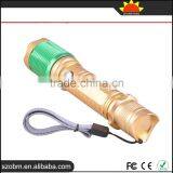 2016 Latest OEM XP-E LED 700 Lumens Aluminum Alloy 3 Mode Button Switch Rechargeable LED Flashligth Torch thumbnail-2