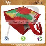 PP Laminated Jute Tote Bag With Web Handle & With Hanging Zip Pocket thumbnail-3