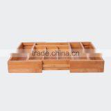 Kitchen Bamboo Drawer Storage Box thumbnail-1